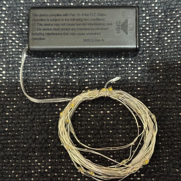 Wondershop™ LED Battery Operated Dewdrop Fairy String Lights, Warm White - Picture 8 of 11